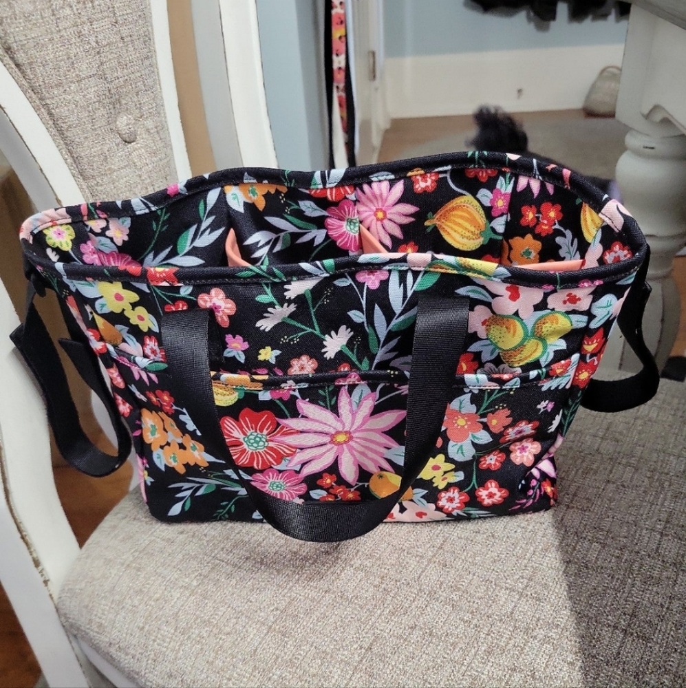 NWOT Vera Bradley Lighten up canvas divided tote